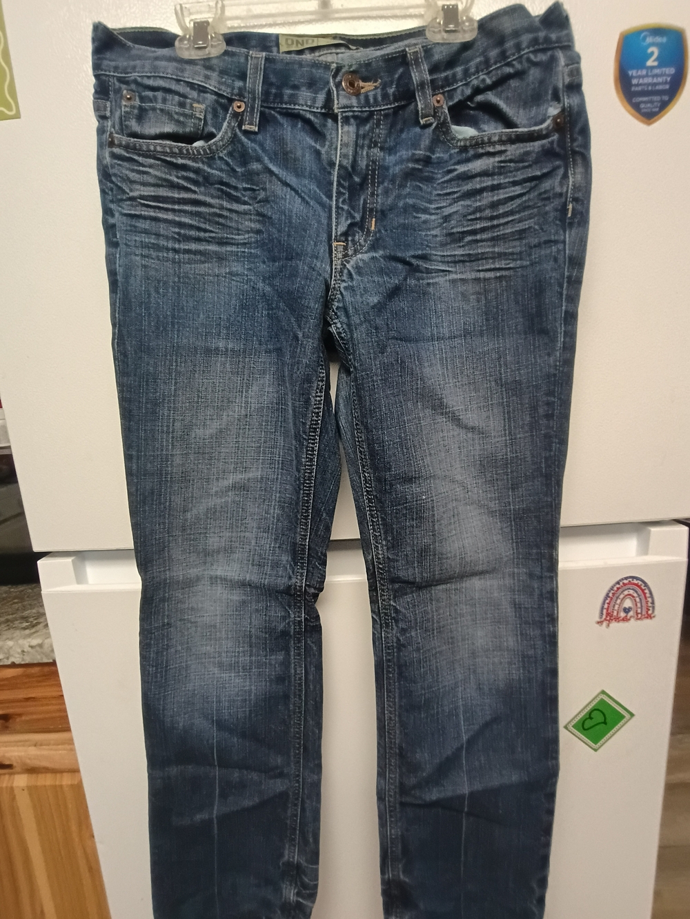 Old Navy Straight Leg Jeans - Dark Blue Wash